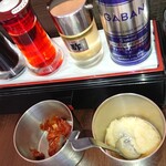 横浜家系ラーメン 長田家 - 味変アイテム