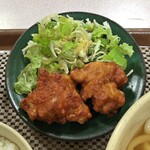 めん処 あゆ茶屋 - 唐揚げ