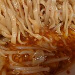 ラーメン二郎 - 「ＳＫ」旨辛スープ！