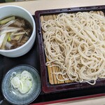 長寿庵 - イベリコ豚肉汁そば（850円）