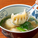 Kujo leek soup Gyoza / Dumpling