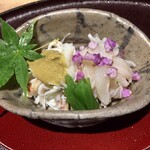 馳走 啐啄一十  - 函館の若蟹と愛知の本みる貝