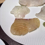 馳走 啐啄一十  - 愛媛の天然鯛(3日寝かせ)