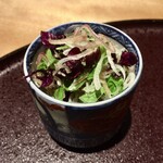 馳走 啐啄一十  - お口直しの茗荷