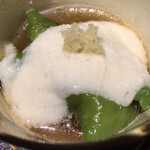 馳走 啐啄一十  - なにわ野菜の青茄子、鷹峯とうがらし