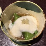 馳走 啐啄一十  - なにわ野菜の青茄子、鷹峯とうがらし