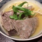 馳走 啐啄一十  - 榊山牛と稲庭うどん