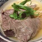 馳走 啐啄一十  - 榊山牛と稲庭うどん