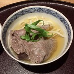 馳走 啐啄一十  - 榊山牛と稲庭うどん