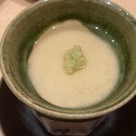 鮨 由う - 蛤とクリームチーズの茶碗蒸し