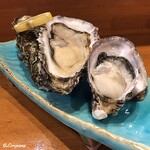 食い処 かかし屋 - 牡蠣の味比べ