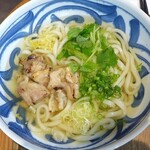 南部珈琲 - 鶏の柚子胡椒うどん