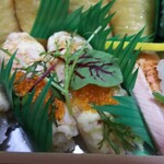 玄海鮨 - 炙りエビ