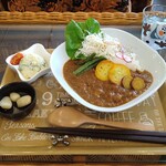 気まぐれカフェ Gosh - 料理写真:自家製カレー　800円