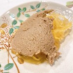 うを徳 - 若鮎のペースト、そうめん南瓜