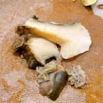 うを徳 - 下田産　黒鮑＆肝