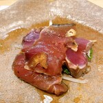 うを徳 - 那智勝浦産　鰹の藁炙り