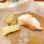 うを徳 - 目抜（メヌケ）及び、　トロ茄子　ズッキーニ