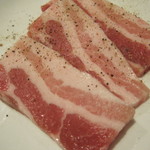 絵のある街 - こちらは豚カルビの塩