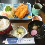 浜料理 かずさ - いわしフライ定食