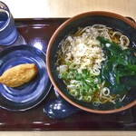 Soba Dokoro Sadimi Toya Nomise - 朝いなりセット（蕎麦）