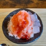 Waka Fe Oto - かき氷　いちご　600円税込