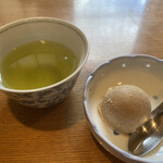 Muku An - 昼の蕎麦膳　デザート（黒糖アイス）