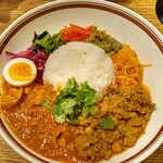 南国ジンジャー - あいがけカレー