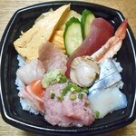 海鮮丼 富寿し - 海鮮丼（大盛）