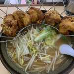 Taisho ramen - 大将スタミナ野菜（味噌）¥1100   大盛り無料