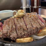 肉の美山 - がっつりステーキ300g