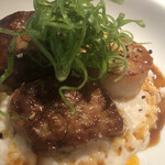 ヌガ - フォアグラと帆立貝のポワレ