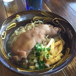 Su-Ji Guwa No Soba Ya Sa- Fu Fu- - てびちそば　大