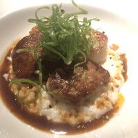 ヌガ - フォアグラと帆立貝のポワレ