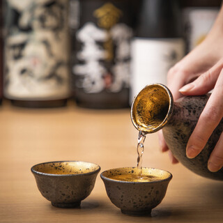 We carry carefully selected sake from all over Japan.