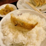 国龍飯店 - 料理写真:餃子のせてみた。