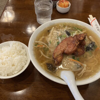 三和楼 - 排骨サンマー麺　小ライス