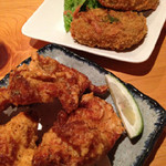 Touma - 鶏唐、かぼちゃコロッケ