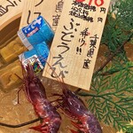 イオンスタイル - 珍しいぶどう海老が売ってた‼