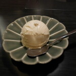 しゃぶ禅 - デザートのバニラアイスクリームです。