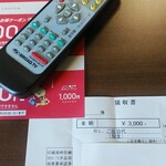 HOTEL ROUTE INN - 領収書＆クーポン