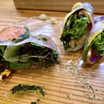 kitchen俊貴 - サーモンと生ハム