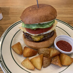 Burger Stand Tender - ベーコンエッグチーズバーガー ¥1320