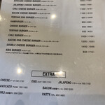 Burger Stand Tender - メニュー　　2021.6