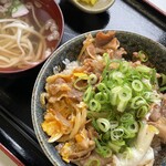 お食事の店 鯉城 - 他人丼 650円
