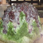 赤乃れん - 宇治金時ミルク練乳たっぷりバージョンです