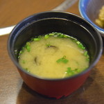 膳座敷 季味 - 味噌汁