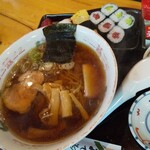 一番鮨 - 寿司定食！ラーメンの出汁の良い匂い！