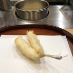 天麩羅 四季彩 村松 - 身の厚いメゴチ