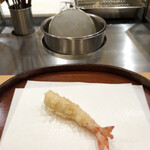 天麩羅 四季彩 村松 - 2度目のさいまき海老。安定の高クオリティ